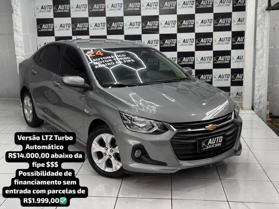 CHEVROLET ONIX 1.0 TURBO FLEX PLUS LTZ AUTOMÁTICO CHEVROLET ONIX 1.0 TURBO FLEX PLUS LTZ AUTOMÁTICO